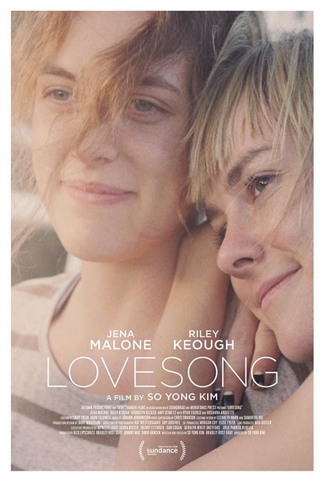 Trailer Images And Poster For Lovesong Starring Jena Malone And Riley