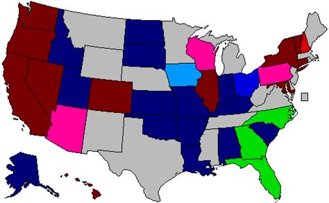 Senate Election Map 2022