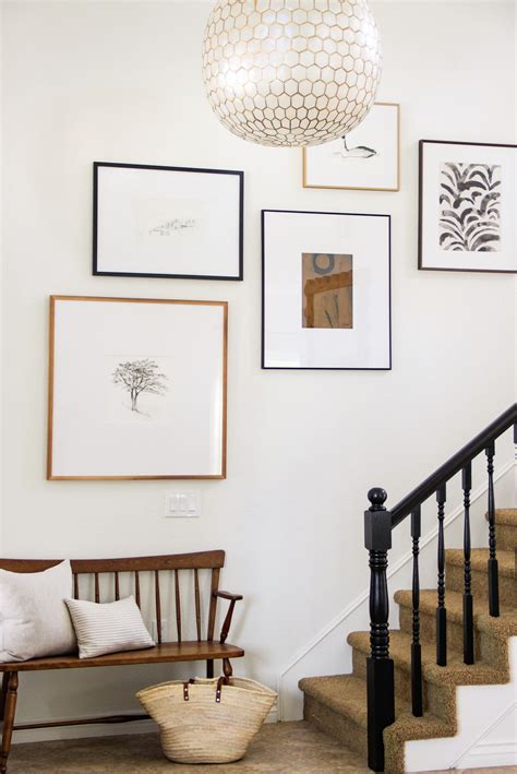wildflower home staircase gallery wall | Staircase wall decor, Gallery wall layout, Decorating ...