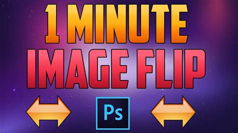 How To Flip An Image In Photoshop Cc Youtube