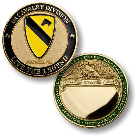 1st Cavalry Division Fort Hood Tx Coin