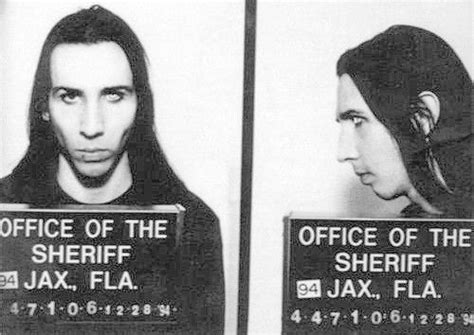 Marilyn Manson Marilyn Manson Mug Shots Celebrity Mugshots