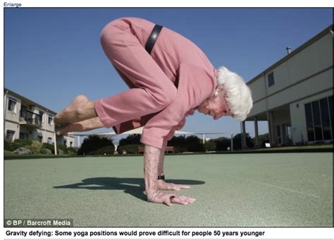 100 Year Old Yoga Loving Grandma Innovative Wellness Waterloo Yoga