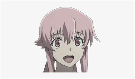 Gasai Yuno Face Well Yandere Is Someone Who Fits The Archetype Of Being