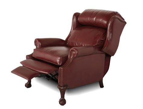 Wingback Leather Recliner