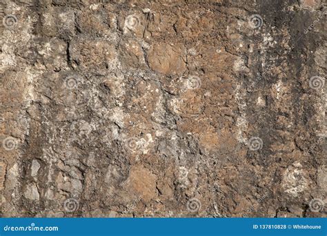 Rough Stone Wall High Resolution Close Up Texture Stock Photo Image