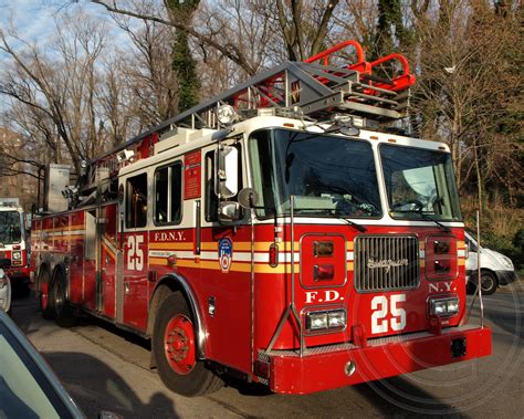 2018 international workstar tanker truck fdny (fire department city of new york) red and silver 1/64 diecast model by greenlight 45110 a $16.47 $ 16. FDNY Ladder 25 Fire Truck, Deadly Metro-North Passenger Tr ...