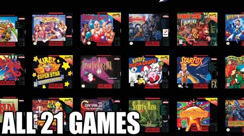 Top 100 Super Nintendo Snes Games 1990s Nostalgia That Will Make