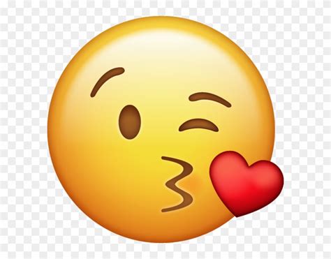 Emoji Kiss Icon 2 Clip Art Kiss Emoji Png Free Transparent Png