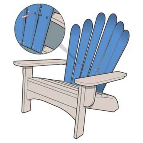 It doesn't demand a lot of time and is easy on the budget. Build Your Own Adirondack Ski Chair | Ski decor ...