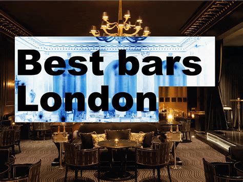 7 De Las Mejores Coctelerías En Londres