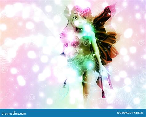 Fantasy Fairy Stock Illustration Illustration Of Magic 34489075