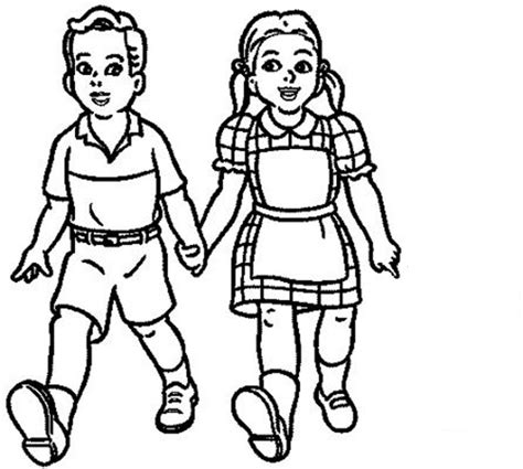 School Children Clipart Black And White Craft Projects Black And