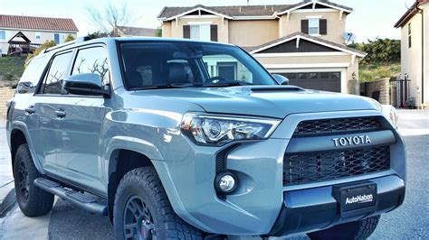 But i tell you this: Toyota 4 Runner Concrete Grey