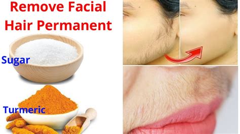 how to remove facial hair permanently at home 100 natural home remedy youtube