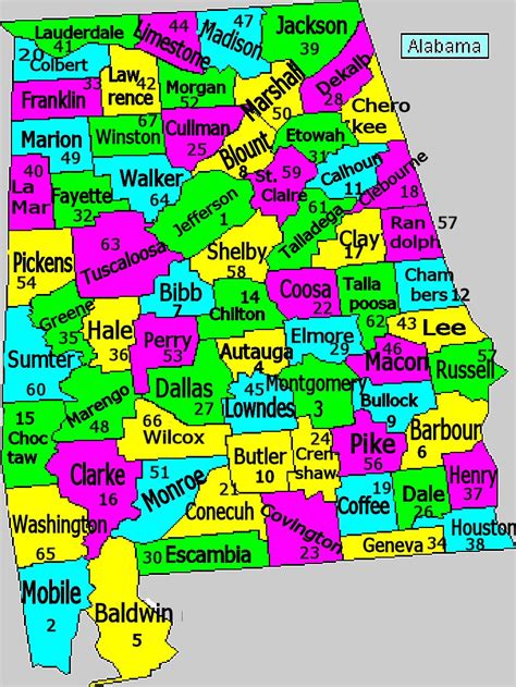 Dothan Alabama County Map