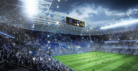 Everton have appointed a preferred contractor for the club's new 52,000 capacity stadium on liverpool's waterfront. FC Everton mit spektakulären Plänen für neues Stadion - FUMS