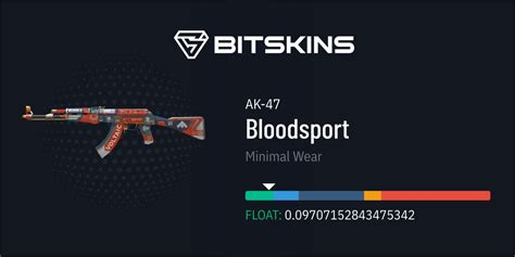 Ak 47 Bloodsport Minimal Wear Cs2 Skins Find And Trade Your