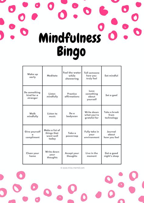 Printable Mindfulness Worksheets For Youth