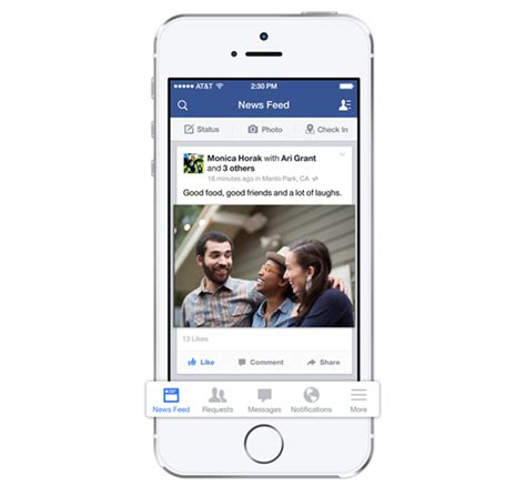 The stockimo app is slick & simple, allowing to easily uploaded photos aren't automatically accepted by stockimo. Facebook's iOS 7 iPhone App Update Is Here: Flat UI, New ...