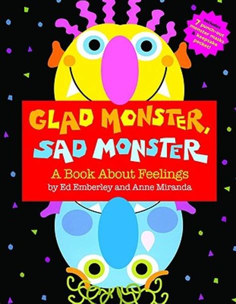 Glad Monster Sad Monster Ed Emberley 9780316573955 Boeken