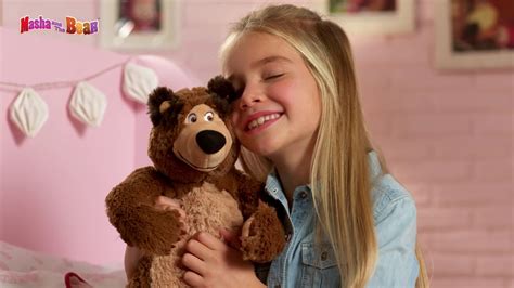 Masha And The Bear Plush Toys Youtube