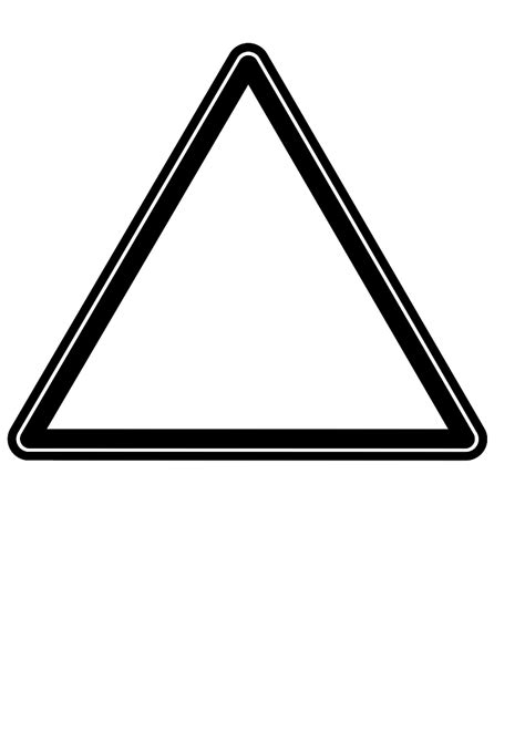 White Triangle Clip Art At Vector Clip Art Online Royalty