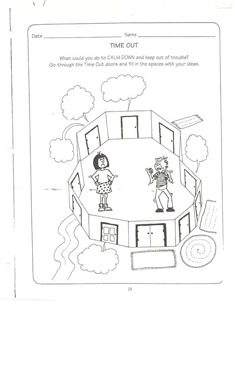For example, someone can be angry or feel scared because they respond to threats from others. time out coloring page | Conflict resolution, Coloring ...