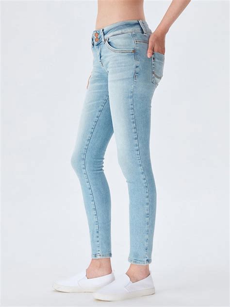 ltb jeans molly m slim fit in hellblau günstig kaufen limango