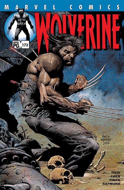 Lobezno 1988 2003 173 Wolverine Artwork Marvel Comics Vintage