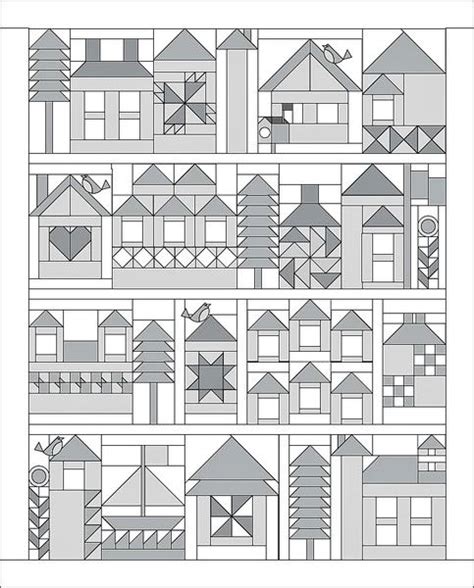 moda be my neighbor free quilt pattern house quilt patterns quilt