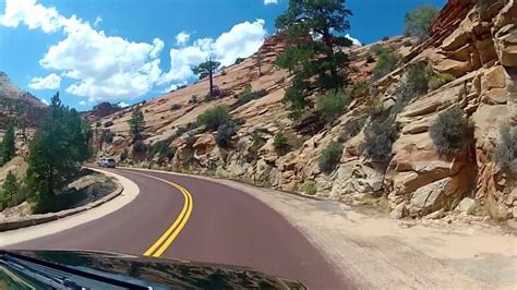 Zion Nationalpark Scenic Drive Utah Full Ride