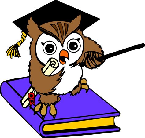 Owl Cartoon Clip Art Clipart Best
