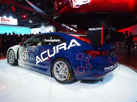 Acura Tlx Gt Race Car Detroit 2014 Pictures And Information