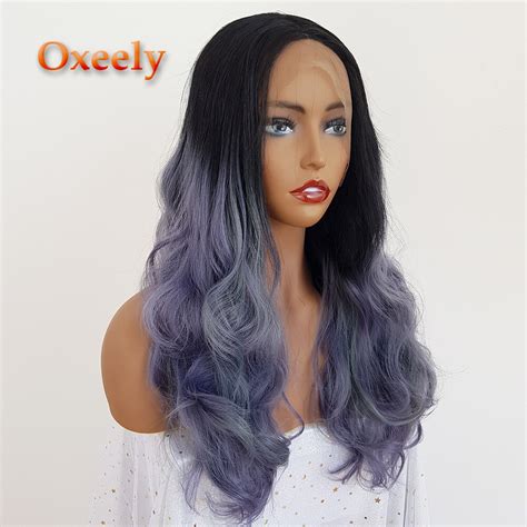Orangepink Blog Synthetic Wig With Dye