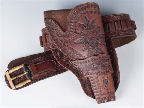 Cowboy Holster And Belt Gun Rig