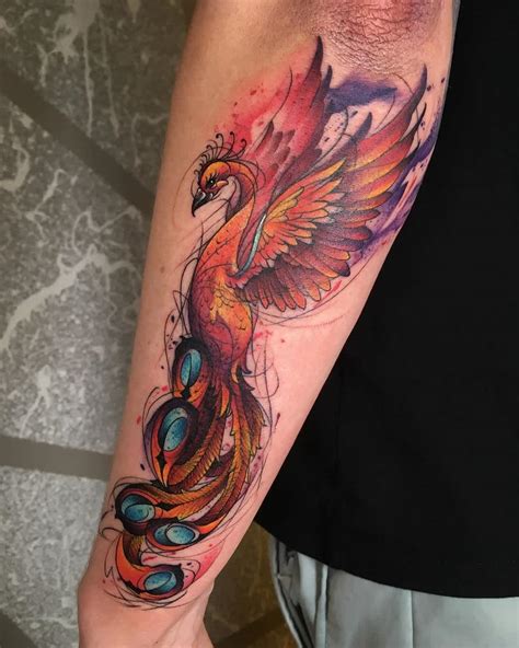 20 Phoenix Tattoos To Show Off Moms Inner Fire