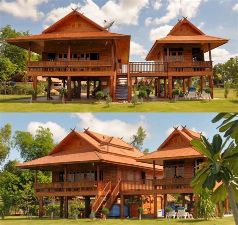 Thailand Wooden House Design