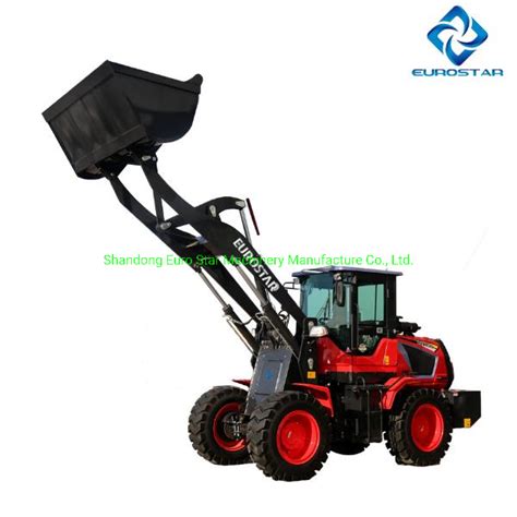 18t Ce Compact Hydraulic Loader Articulated Multifunctional Mini