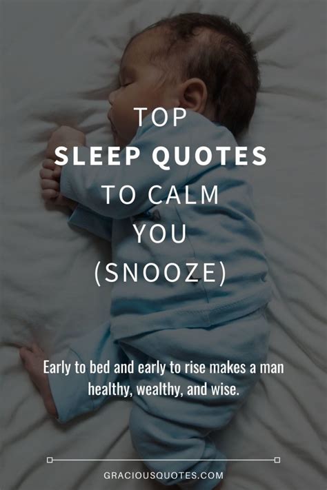 Top 39 Sleep Quotes To Calm You Snooze