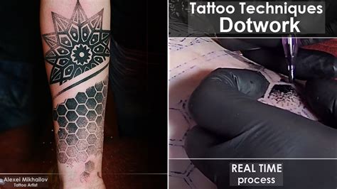 Tattoo Techniques Dotwork Close Up And Real Time Process Tattooing Tips And Tricks For