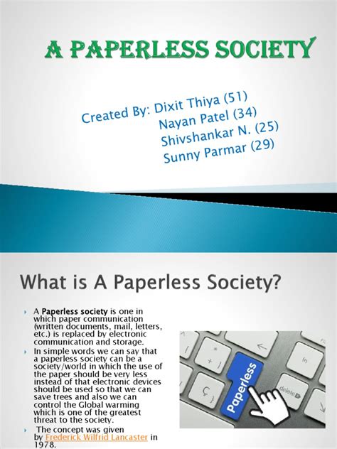 Paperless Society Pdf E Reader