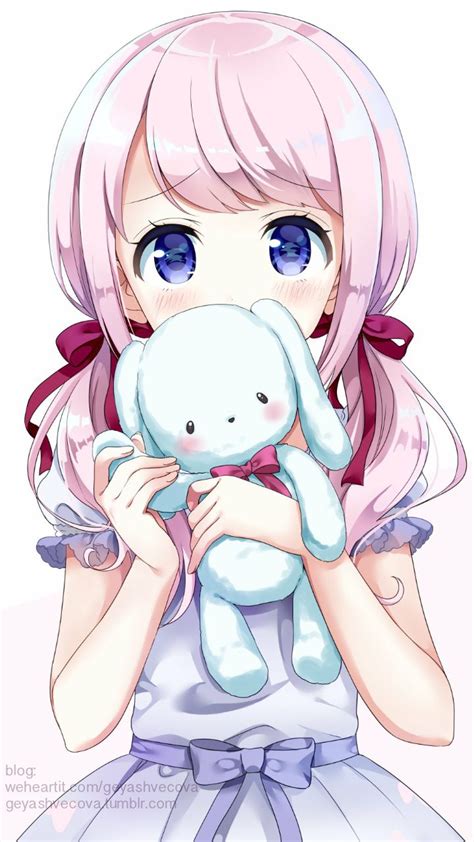 Anime Art Girl Baby Doll Baby Girl Background Beautiful Beautiful