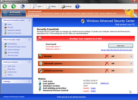 Windows Performance Adviser Removal Instructions Malwaretips Blog