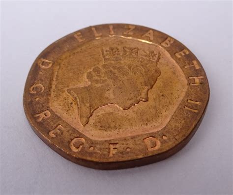 Rare Coin Error 20p Coin Dated 1993 Struck In Copper Plated Steel