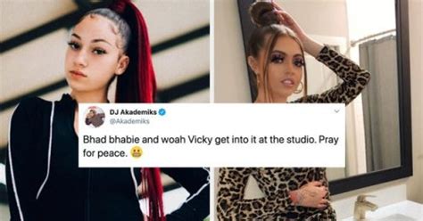 Woah Vicky And Bhad Bhabie Got Into A Physical Fight — Heres Everything You Need To Know About