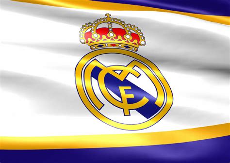 Все актуальные новости команды и игроков, состав, интервью, фото и видео Спортивный cкринсейвер Флаг футбольного клуба Реал Мадрид