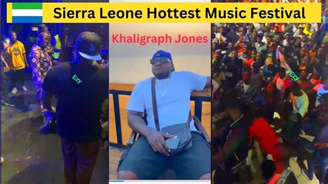 Sierra Leone Hottest Music Festival With Kao Denero And Khaligraph Jones Back To My Root Festival
