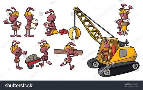 Worker Ant Cartoon