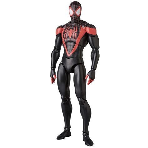 Mafex Spider Man Miles Morales Action Figure At Mighty Ape Nz